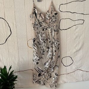 Silk asymmetrical Zimmerman tulip dress